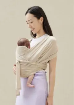 ベージュ エアメッシュ 抱っこひも　コニー