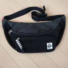 チャムス　CHUMS ボディバッグ ブラック/グレー