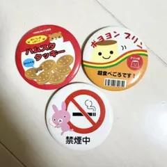 平成レトロ　平成女児　缶バッジ　3点セット