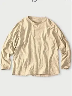 最終⭐︎45RオーシャンTシャツ長袖ベージュトップクルーネック未使用自宅保管のサムネイル