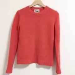 美品★acne オレンジピンクニットのサムネイル
