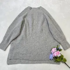 美品✨セブンアイディコンセプト ニット セーター ウール100% 38サイズ