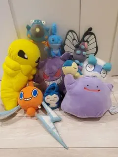 ポケモン ぬいぐるみ 8体セット ゾロア テラパゴス ヌオー他まとめ売り