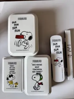 SNOOPY お弁当箱　カトラリー　セット　バラ売り不可のサムネイル