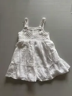 【GAP/ギャップ】ホワイト コットン ワンピース