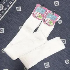 【新品未使用】ルーズソックス 80cm（ホワイト） 2足セット
