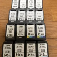 使用済 Canonインクカートリッジ 345XL365XL366XL346XLのサムネイル