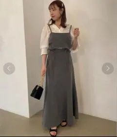 nice clap キャミワンピ