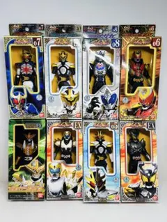 バンダイ ライダーヒーローシリーズEX 仮面ライダー ソフビ 8体セット　キバ