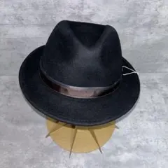 SENSE OF GRACE 黒 ウールフェルトハット [ポケッタブル]