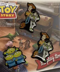 トイストーリー　ピンバッジ　ディズニー