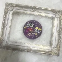 パワーパフガールズ　パワパフ　刺繍缶バッチ　缶バッジ　集合　ブロッサム　バブルス