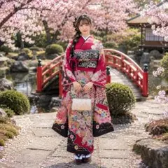 marcHenTica 大和撫子ワンピース ココシニクカチューシャ 2点セット