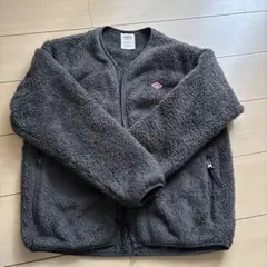DANTON グレー 38 フリースジャケット サイドポケット付き