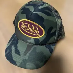 Von dutch 迷彩 メッシュキャップ