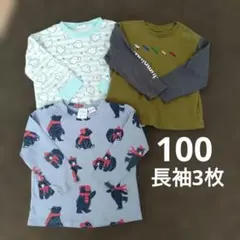 長袖カットソー まとめ売り サイズ100