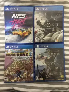 PS4ゲームソフト4本セット
