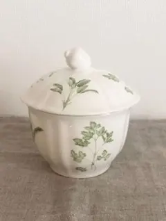 【希少】リチャードジノリ グリーンコック　スクエア　皿　金彩　花　四角　鳥 希少】リチャードジノリ グリーンコック スクエア 皿 金彩 花