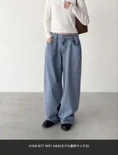 ひ*い様 CANALJEAN diggityボタンポケットデニムパンツ Mサイズ
