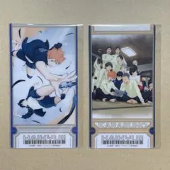 ハイキュー ビジュアルクリアチケット 烏野 日向翔陽 影山飛雄