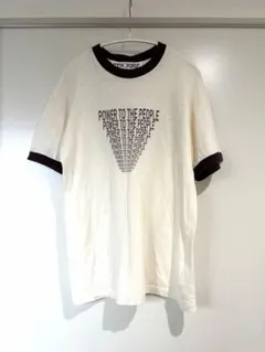 INSCRIRE アンスクリア リンガーTシャツ ロゴTシャツ Mのサムネイル