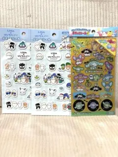 セリア　はぴだんぶいシール　キラッとシール　シナモン　サンリオシール