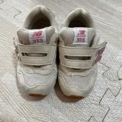 New Balance 313 スニーカー キッズ 子供　キャロット　13.5