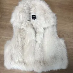 ZARA ファーベスト ファージャケット アウター