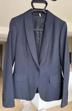 スーツカンパニー suit company she ネイビー パンツスーツ