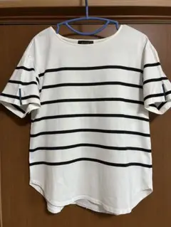 Reflect 半袖ストライプTシャツ サイズ9