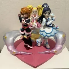 プリキュア 一番くじ ルミナス キュアホワイト キュアブラック フィギュア