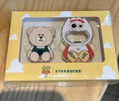 韓国スタバ限定　ベアリスタ　マグネット　栓抜き トイストーリー　フォーキーのサムネイル