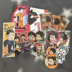 ハイキュー まとめ売り 西谷夕 缶バッジ クリアカードなど