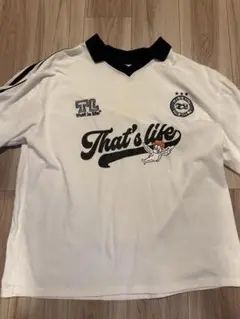 That's Life ホワイト Tシャツ