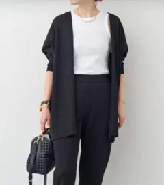 ドゥーズィエムクラス  Shake code ショートカーディガン