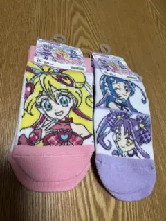 新品　キミとアイドルプリキュア　靴下セット15-20 クルー丈