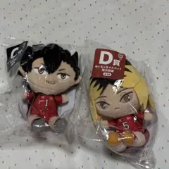 フリューくじ　ハイキュー！！　ぬいもっち　C賞D賞