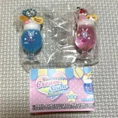 ナルミヤキャラクターズ クリームソーダマスコット ベリエちゃんブルーベリエちゃん