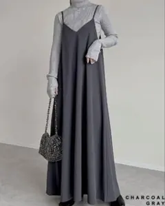 低身長 ロングワンピース