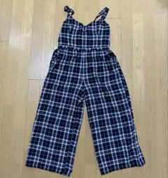 Hollister ホリスター　チェック柄 サロペット Mのサムネイル