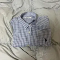 U.S. POLO ASSN. チェック柄長袖シャツ Fサイズ