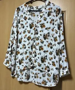 訳あり　ブラウス　グローバルワーク　M