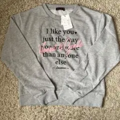 新品未使用　ラブトキシック　トレーナー　グレー　Lサイズ　タグ付き