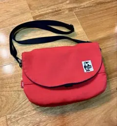 CHUMS レッド ショルダーバッグ 赤 チャムス