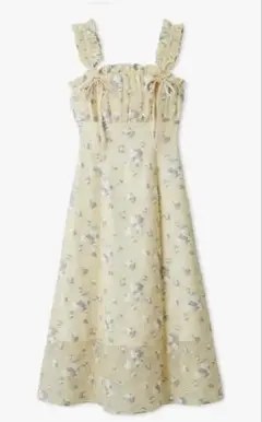 snidelブレードリボンジャガードワンピ