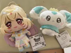 名探偵プリキュア キュアアルカナ ぷちきゅあ ポルン ぬいぐるみ 2点セット