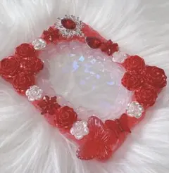 ホイップデコ トレカ カードケース 硬貨ケース B8 赤 レッド