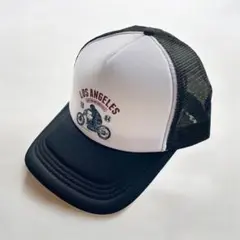 キャップ メッシュ アメカジ トラッカー ストリート y2k 黒 ストリート