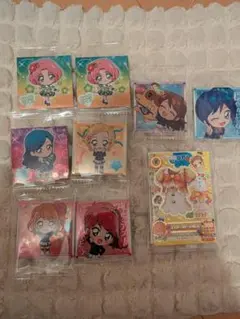 アイカツ　ウエハースシール　セブンイレブンコラボカード　アイカツカード