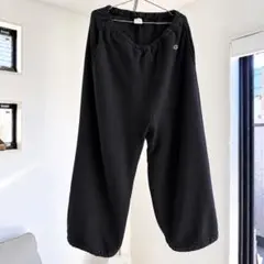 Champion リバースウィーブ ワイドパンツ ダークグレー　beams別注